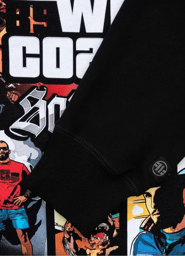 Pit Bull Hoodie Most Wanted Crewneck Svart L