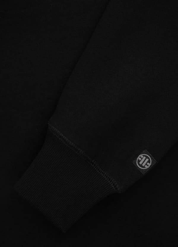 Pit Bull -huppari sinisessä Crewneck-kauluksessa musta L