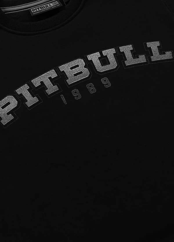 Pit Bull-tröja Född 1989 Crewneck Svart M
