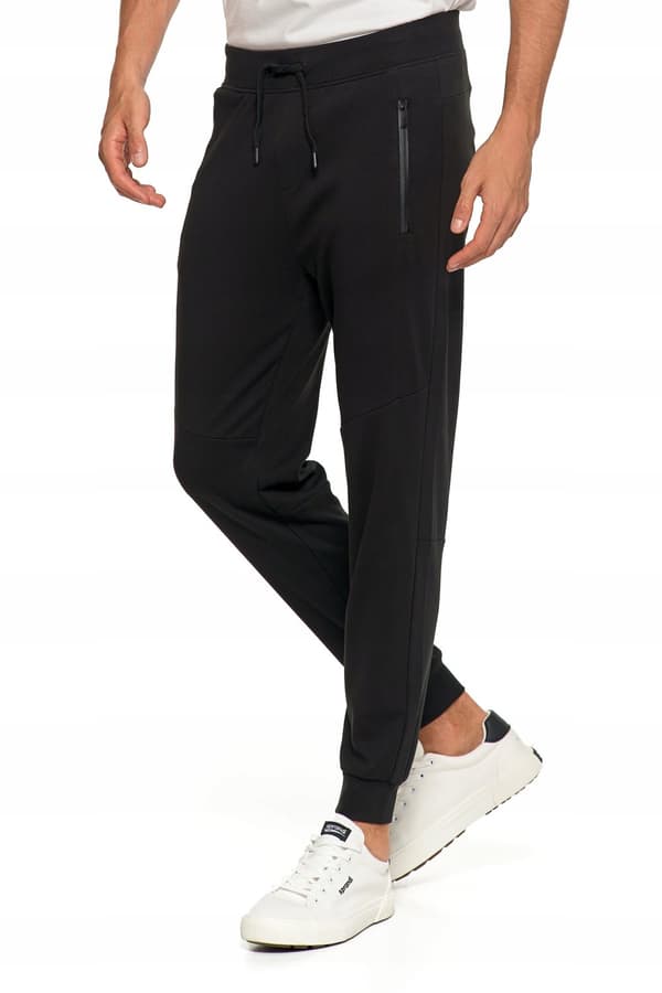 Herrmjukisbyxor Joggers Typ Knuten Slät med Fickor MORAJ XL
