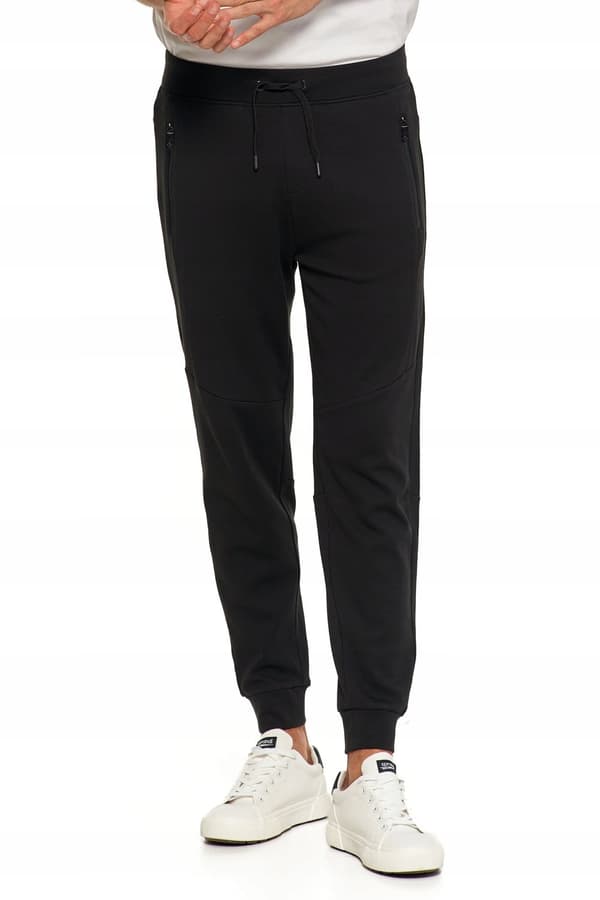 Herrmjukisbyxor Joggers Typ Knuten Slät med Fickor MORAJ XL