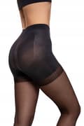 Miniatyrbild 2 av 7: Formande tights för kvinnor, 20 denim, push-up-effekt, Nero Smooth, MORAJ, storlek 3