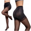 Miniatyrbild 1 av 7: Formande tights för kvinnor, 20 denim, push-up-effekt, Nero Smooth, MORAJ, storlek 3