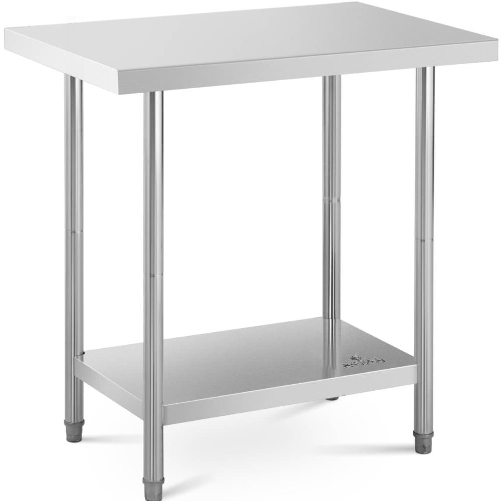 Royal Catering Rostfri arbetsbänk - 91 x 61 cm - Royal Catering - 480 kg lastkapacitet