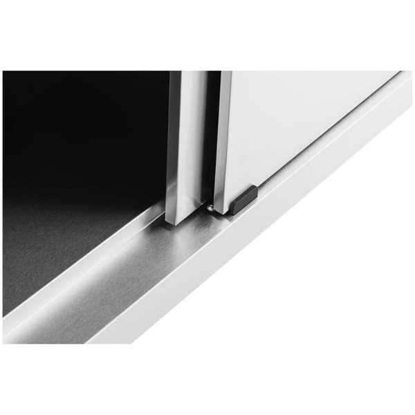 Royal Catering Rostfri arbetsbänk - 180 x 60 cm - 600 kg lastkapacitet