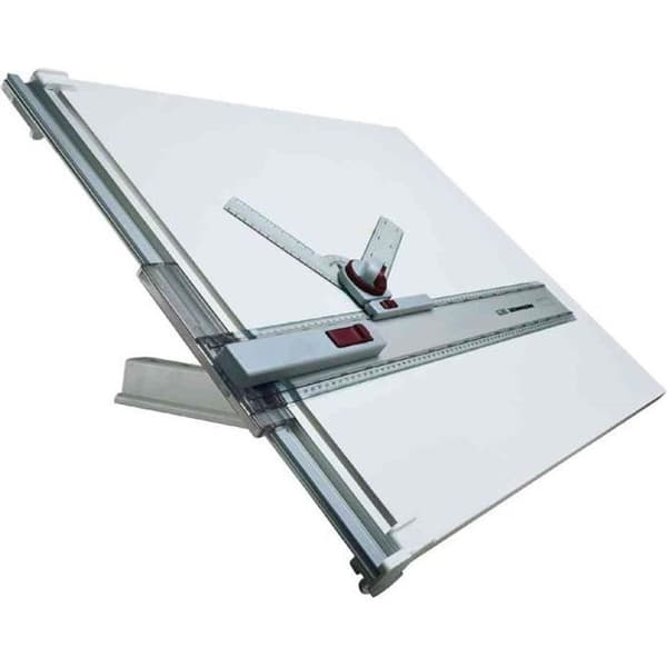 Ritbord A2 - Rotring - Anodiserad lättmetall - Parallella linjaler - Justerbar - Professionell
