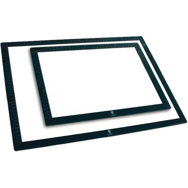 Ljusbord - Dagsljus - A3 Wafer - LED - Grå - Blandad
