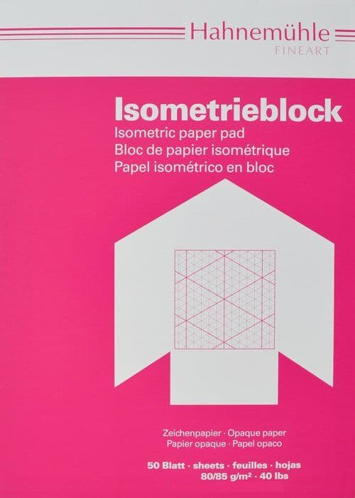 Ritbord - Hahnemühle ritbord - 10662762 - Hahnemuhle isometrisk block A3 raut