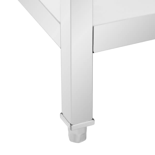Arbetsbord i rostfritt stål - 120 x 60 cm - 436 kg - 3 lådor - Royal Catering