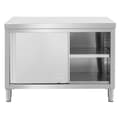 Miniatyrbild 6 av 6: Royal Catering - Arbetsskåp i rostfritt stål - ECO - 120 x 80 cm - 500 kg