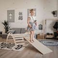 Pikkukuva 1 / 11: Montessori Kiipeilykaari Lapsille – Taaperoiden Kiipeilylelu – Puinen Motorinen Aktiivilelu