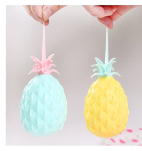 Fidget Toys sensorisk leksaker tryck boll Ananas Frukt CE Godkänd