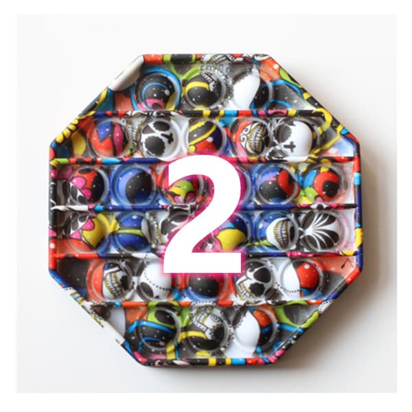 Speciel camouflage Popit Fidget Toys Pop It - CE-godkendt 3 farver