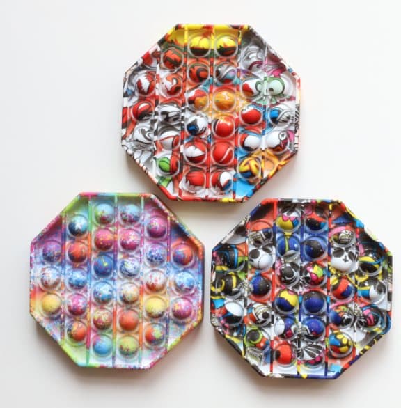 Speciel camouflage Popit Fidget Toys Pop It - CE-godkendt 3 farver