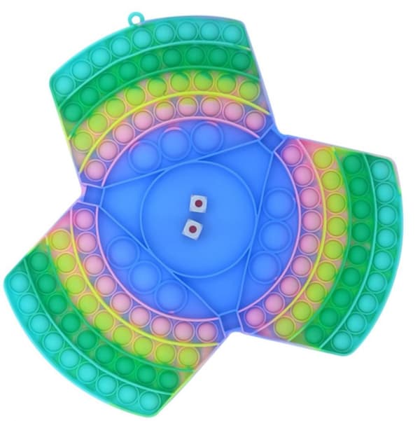 3 pelaajan shakkilauta Pop it Fidget lelut aikuisille lapsille