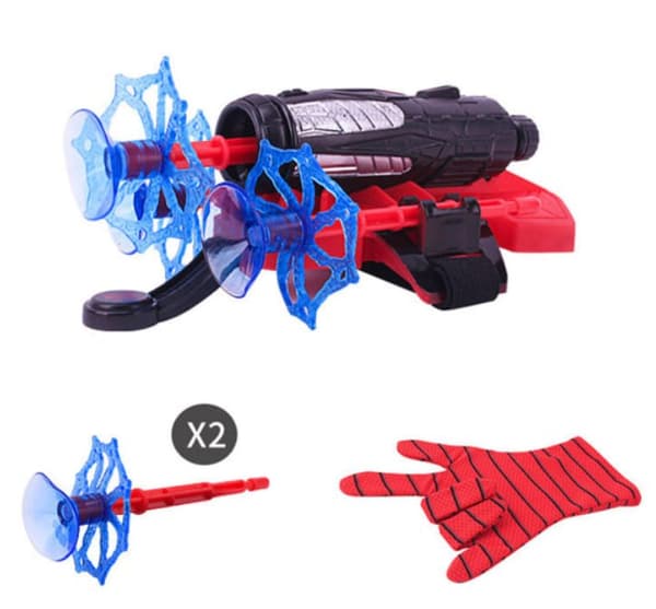 Barn Spiderman Web Shooter Launcher Toy Handske Dart Cosplay