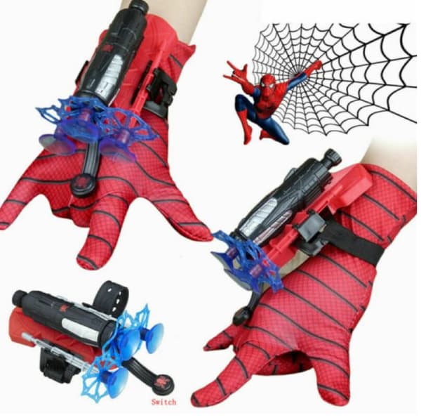 Barn Spiderman Web Shooter Launcher Toy Glove Dart Cosplay
