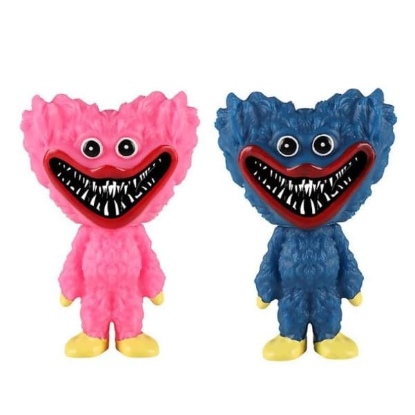 Poppy Playtime Huggy Wuggy Figurer Leksak  12 CM Rosa