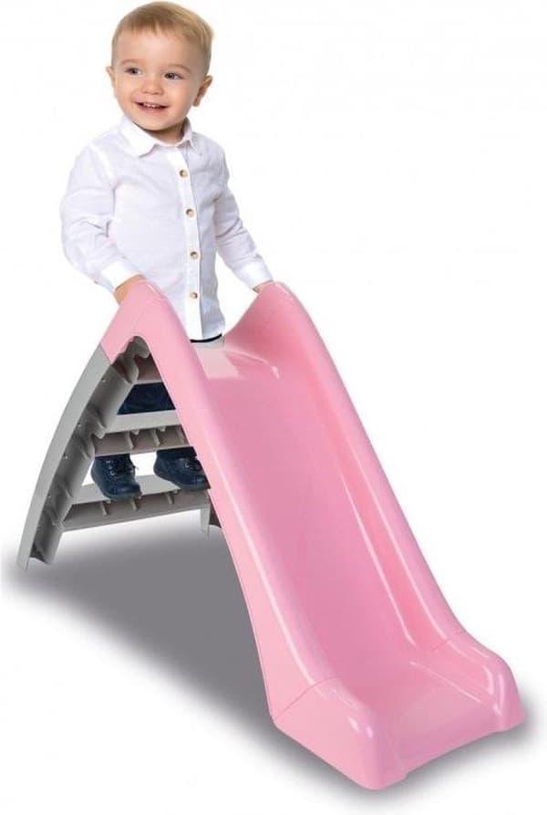 Jamara Slide Happy Slide Junior 123 X 60 Cm Pink/grå
