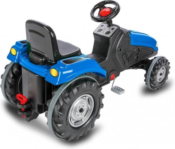 Jamara Pedal Tractor Big Wheel Junior 114 X 53,5 Cm Blå