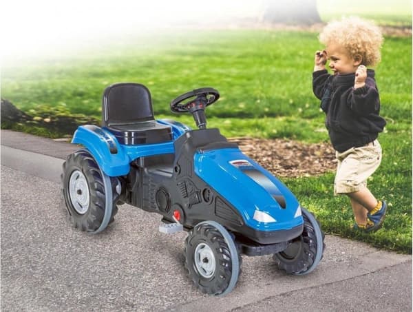 Jamara Pedal Tractor Big Wheel Junior 114 X 53,5 Cm Blå