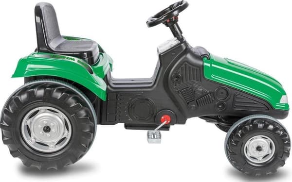 Jamara Pedal Traktor Big Wheel Junior 114 X 53,5 Cm Grøn/Sort