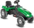 Miniatyrbillede 1 af 7: Jamara Pedal Traktor Big Wheel Junior 114 X 53,5 Cm Grøn/Sort