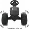 Miniatyrbillede 6 af 8: Jamara Pedal Traktor Strong Bull Junior 95 X 51 Cm Grøn
