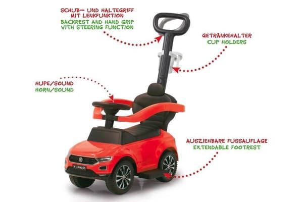 Jamara Ride-on T-roc 84 X 40 X 87 Cm Röd