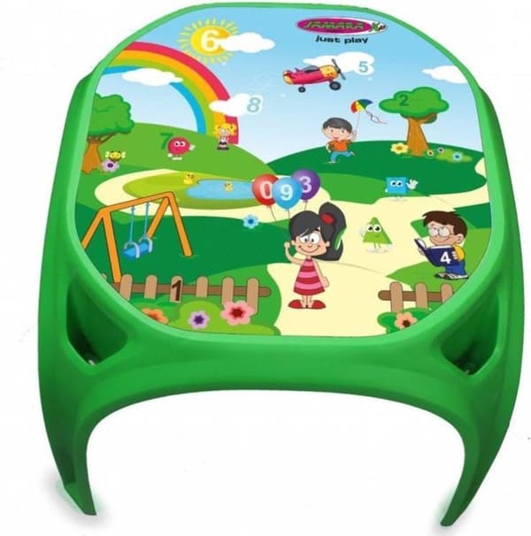 Jamara Kindertisch Zahlenspaß XL vihreä 2+