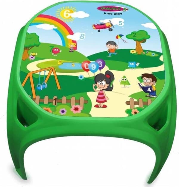 Jamara Kindertisch Zahlenspaß XL grön 2+