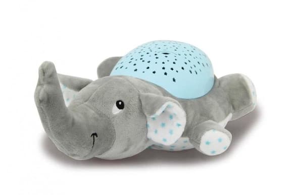 Jamara Nattlampa Dreamy Elephant Led 32 cm Grå/blå