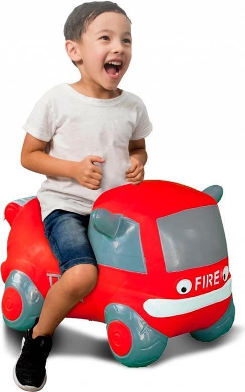 Jamara Jumping Car Bouncer Brandbil - Dreng/Pige - 1 år - Grå - Rød - 1,5 kg (460456)