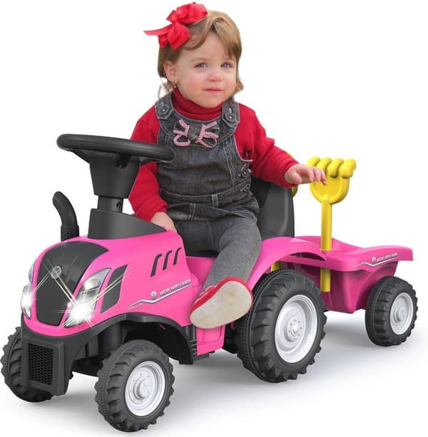 Jamara slide New Holland t7 traktori pinkki 1+ (460357)