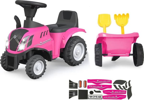 Jamara slide New Holland t7 traktori pinkki 1+ (460357)