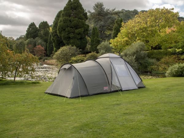 Coleman Waterfall 5 Deluxe Tunneltält - Familjetält - 5 personer - Grönt