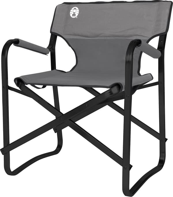 Coleman Steel Deck Campingstol - Sammenklappelig - Sort Stål