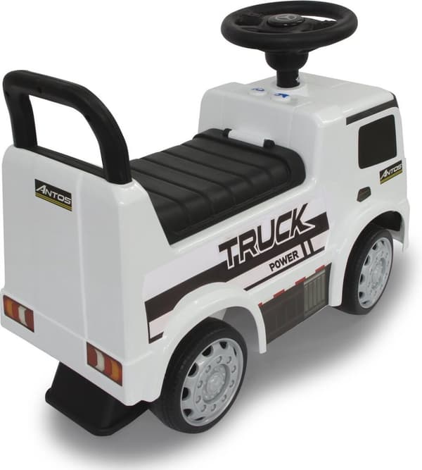 Jamara 460657 Push-Car Mercedes-Benz Antos valkoinen – työntöauto – kuorma-auto – valkoinen – lapsille 12 kk alkaen