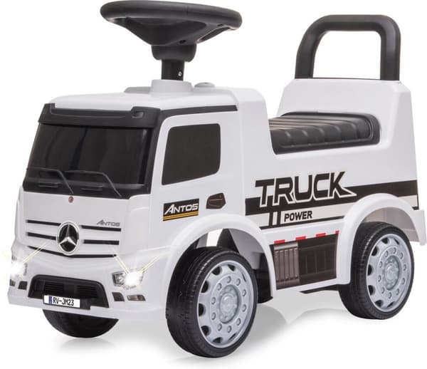 Jamara 460657 Push-Car Mercedes-Benz Antos valkoinen – työntöauto – kuorma-auto – valkoinen – lapsille 12 kk alkaen