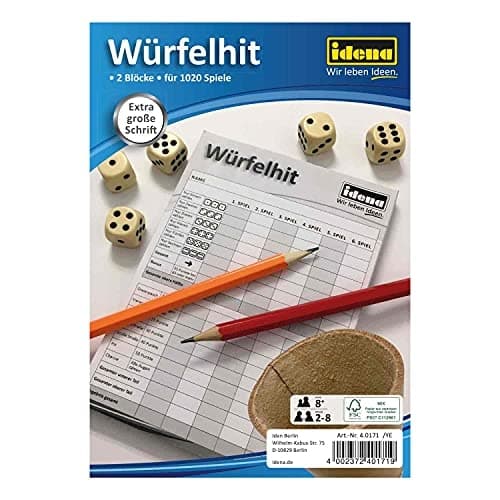 Idena Dice Hit tärningsspel (40171)