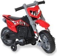 Jamara Ride-on Motorcykel Power Bike 6V rød 2+ (460677)