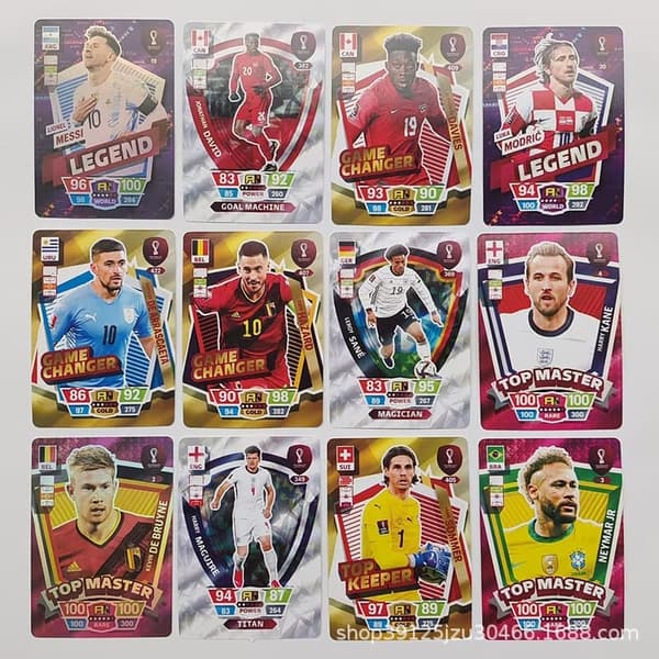 Fotbollskort 288st - Hel Box