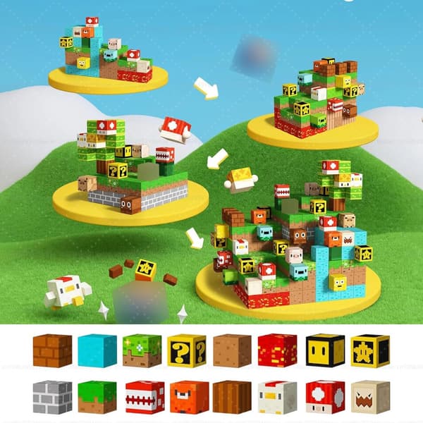 Mario Magnetblock 100st