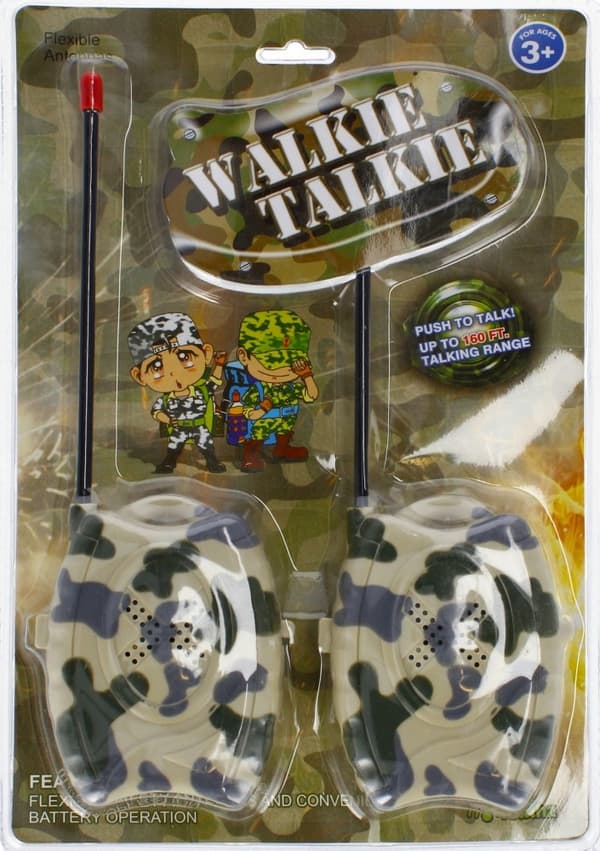Walkie Talkie walkie-talkies camo Mega Creative