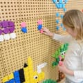 Miniatyrbillede 3 af 11: MASTERKIDZ 64 Geometriske Stik til STEM Boards - Pastel