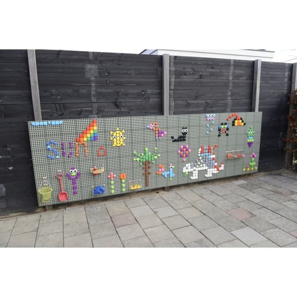 MASTERKIDZ 64 Geometriske Stik til STEM Boards - Pastel