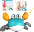 Miniatyrbild 1 av 7: Nyhet Funny Crab krabba krypande Baby Krabba, Krypande Leksak