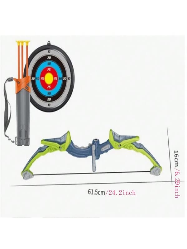 OBOSOE Bow och Arrow Archery Play Set för barn utomhus jakt spel leksak med Quiver och mål