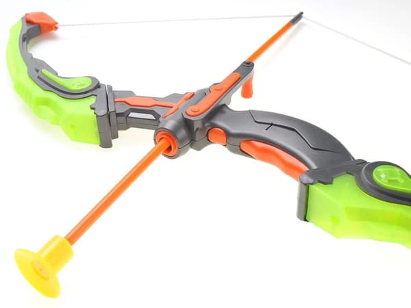 OBOSOE Bow och Arrow Archery Play Set för barn utomhus jakt spel leksak med Quiver och mål