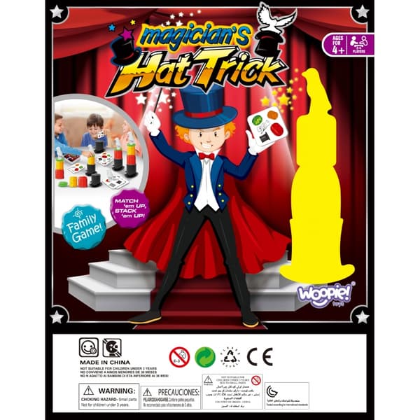 WOOPIE Hat Magiske tricks – Den Lille Tryllekunstner 4+
